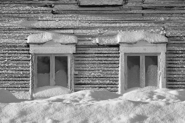 Vinterstid i Svensk Lappland – stockfoto