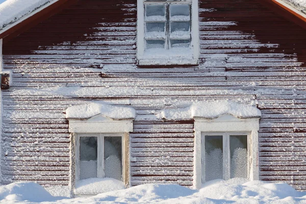 Der Winter im schwedischen Lappland — Stockfoto