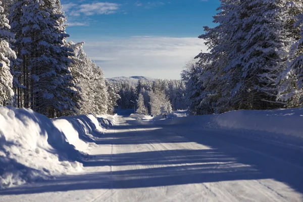 The winter in swedish Lapland — Stock Photo, Image