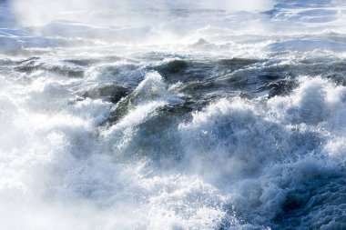 Storforsens Naturreservat, çok önemli nehir akıntıları, Norrbotten, İsveç, Winther sırasında