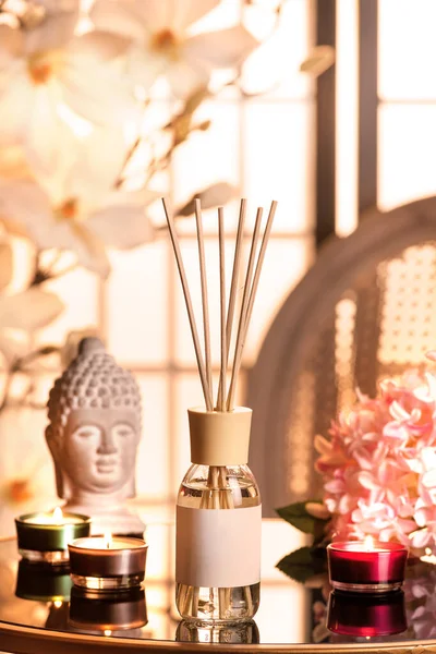 Bambu Sopalı Oda Parfümleri — Stok fotoğraf