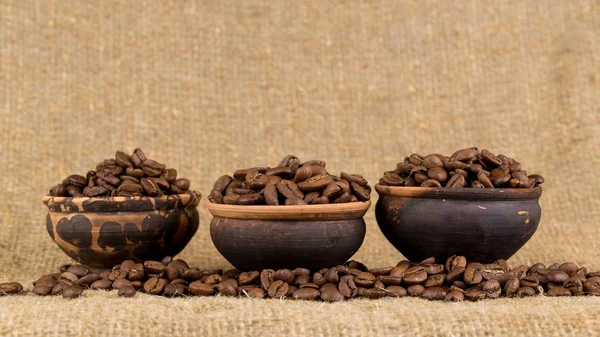 Grains de café, peut être utilisé comme fond — Photo