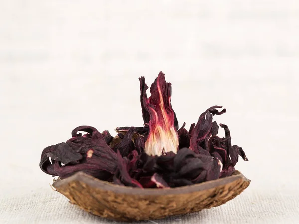 The petals of hibiscus tea — Stock Photo, Image