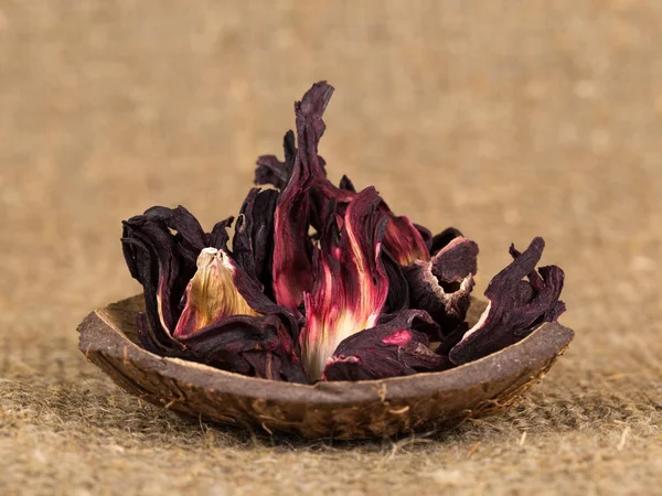 The petals of hibiscus tea — Stock Photo, Image