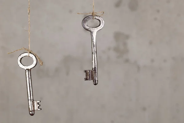 오래 된 금속 키 — 스톡 사진