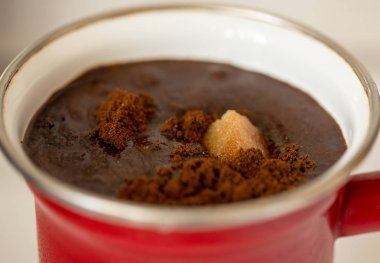 güzel kokulu sabah kahvesi