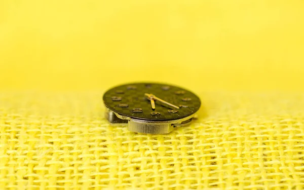 Macro fotografía, reloj viejo —  Fotos de Stock