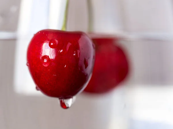 Fruta de cereja saborosa — Fotografia de Stock