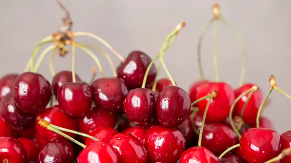 Fruta de cereja saborosa — Fotografia de Stock