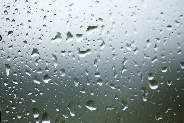 Tetes Hujan Pada Kaca Jendela Untuk Digunakan Dalam Desain Dan — Stok Foto