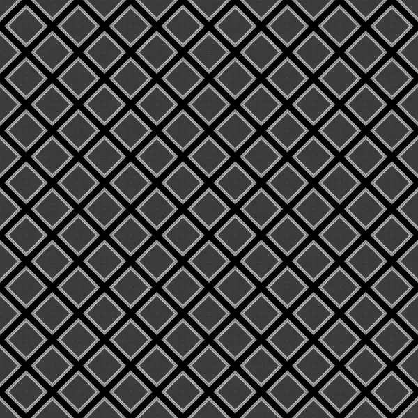 Gris encadré carré abstrait motif sans couture Illustration sur un B — Photo