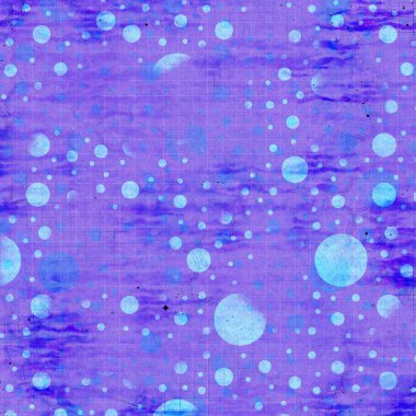 Açık Mor Soyut Izgara Arkaplan Soluk Mavi Çemberler