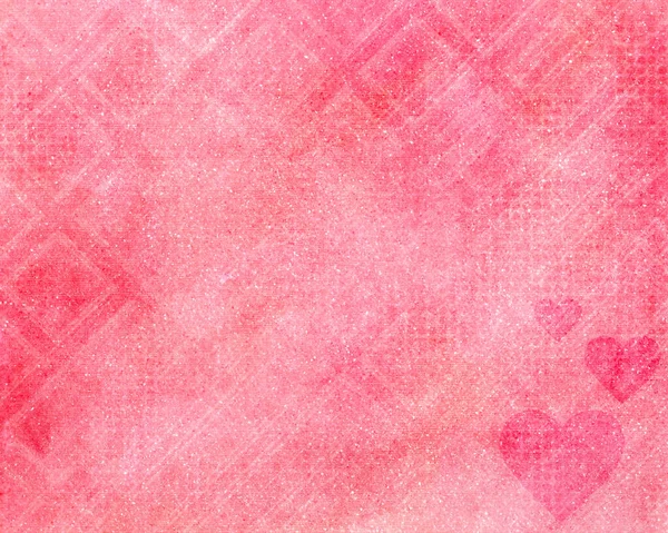 Gesprenkelt rosa und weiß abstrakten Hintergrund Illustration — Stockfoto