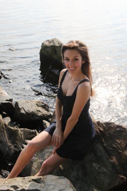 dışında kadın okyanus tarafından 