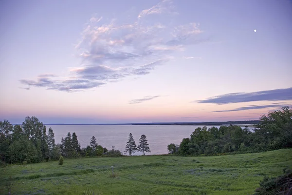 Vista de Northumberland Straight al atardecer — Foto de Stock