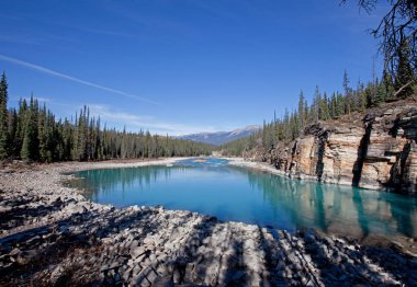 Athabasca Falls gölde 