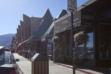 Connaught Street Downtown Jasper, Alberta 
