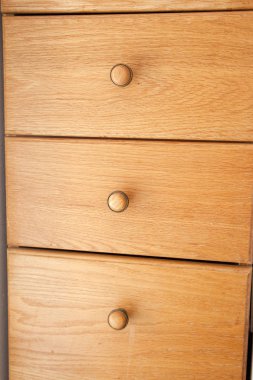 Üç mutfak çekmeceleri 