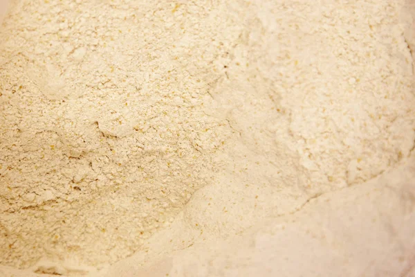 Whole white flour unbleached — Stock Photo, Image