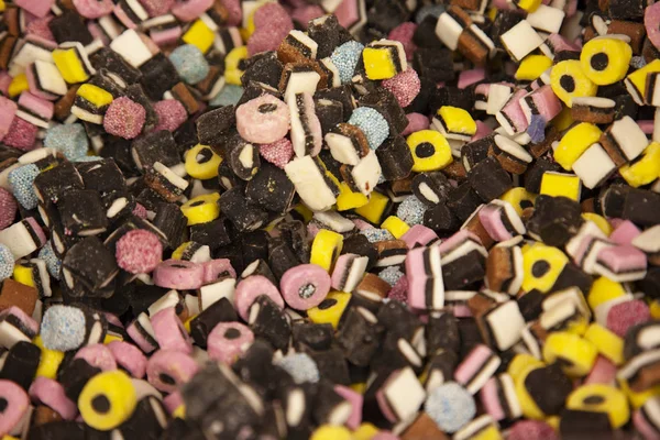 Regaliz todo tipo de dulces —  Fotos de Stock
