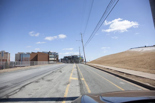 Marzo 2020 Halifax Nueva Escocia Centro Rainnie Drive Donde Estacionamiento — Foto de Stock