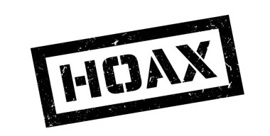 Hoax rubber stamp clipart