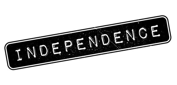 Резиновая марка Независимости
