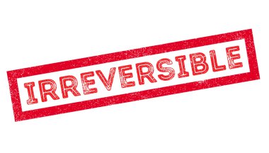 Irreversible rubber stamp clipart