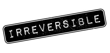 Irreversible rubber stamp clipart