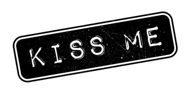 Lastik damgası öp beni