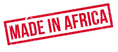 Afrika lastik damgalamak içinde yapılan