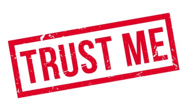 Güven bana lastik damgası