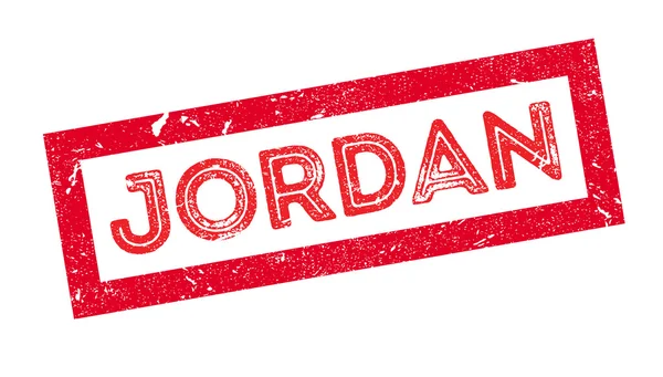 Jordanië Rubberstempel — Stockvector