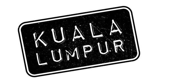 Kuala Lumpur Rubberstempel — Stockvector