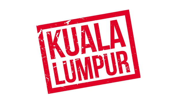 Kuala Lumpur Timbro di gomma — Vettoriale Stock