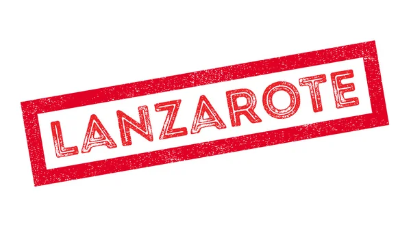 Sello de goma Lanzarote — Vector de stock