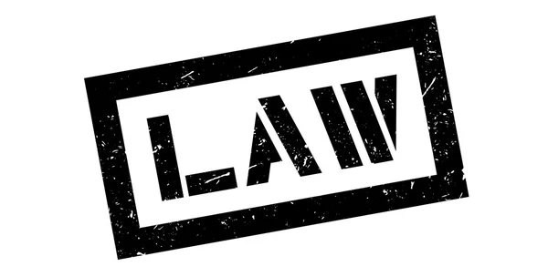 法律のゴム製スタンプ — ストックベクタ