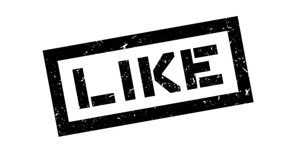 แสตมป์ยาง LIKE — ภาพเวกเตอร์สต็อก