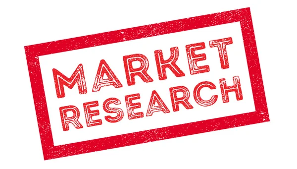 Sello de goma Market Research — Vector de stock