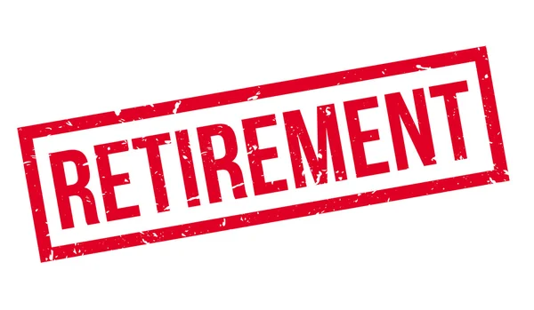 Stempel na emeryturę — Wektor stockowy