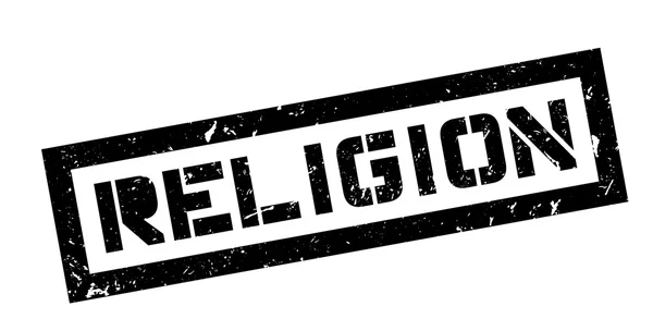 Religion mit Stempel — Stockvektor