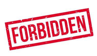 yasak lastik damgası