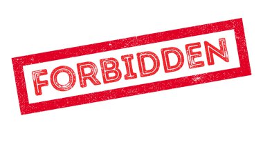 yasak lastik damgası