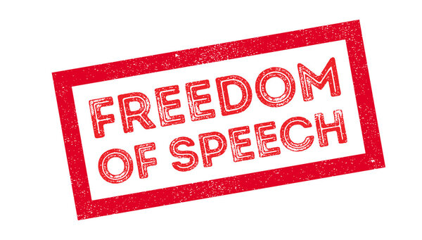 Резиновая печать свободы слова
