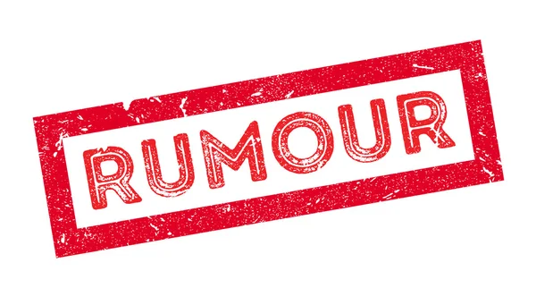 Rumour rubber stamp — Stock Vector