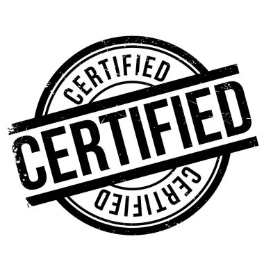 Sertifikalı lastik damgası