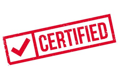 Sertifikalı lastik damgası