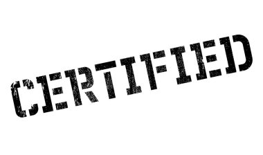 Sertifikalı lastik damgası