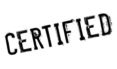 Sertifikalı lastik damgası