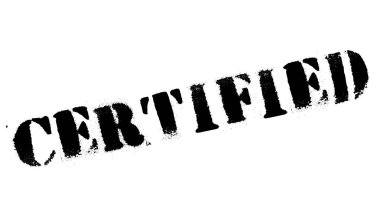 Sertifikalı lastik damgası